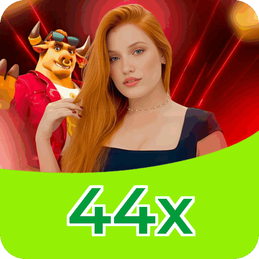Números do app 44x em material de marketing — ilustração, não auditoria